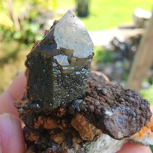 Prase Quartz from Potosi mine, Chihuahua, Mexico