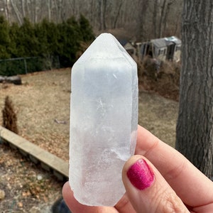 Quartz with Dumortierite Inclusions from Bahia, Brazil