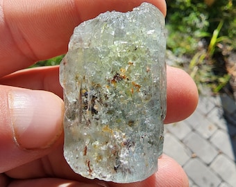 Aquamarin Beryll Kristall aus Brasilien