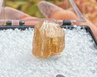 Imperial Topaz Crystal from Brazil