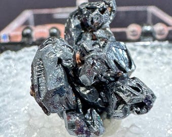 Acanthite Crystals from Mexico