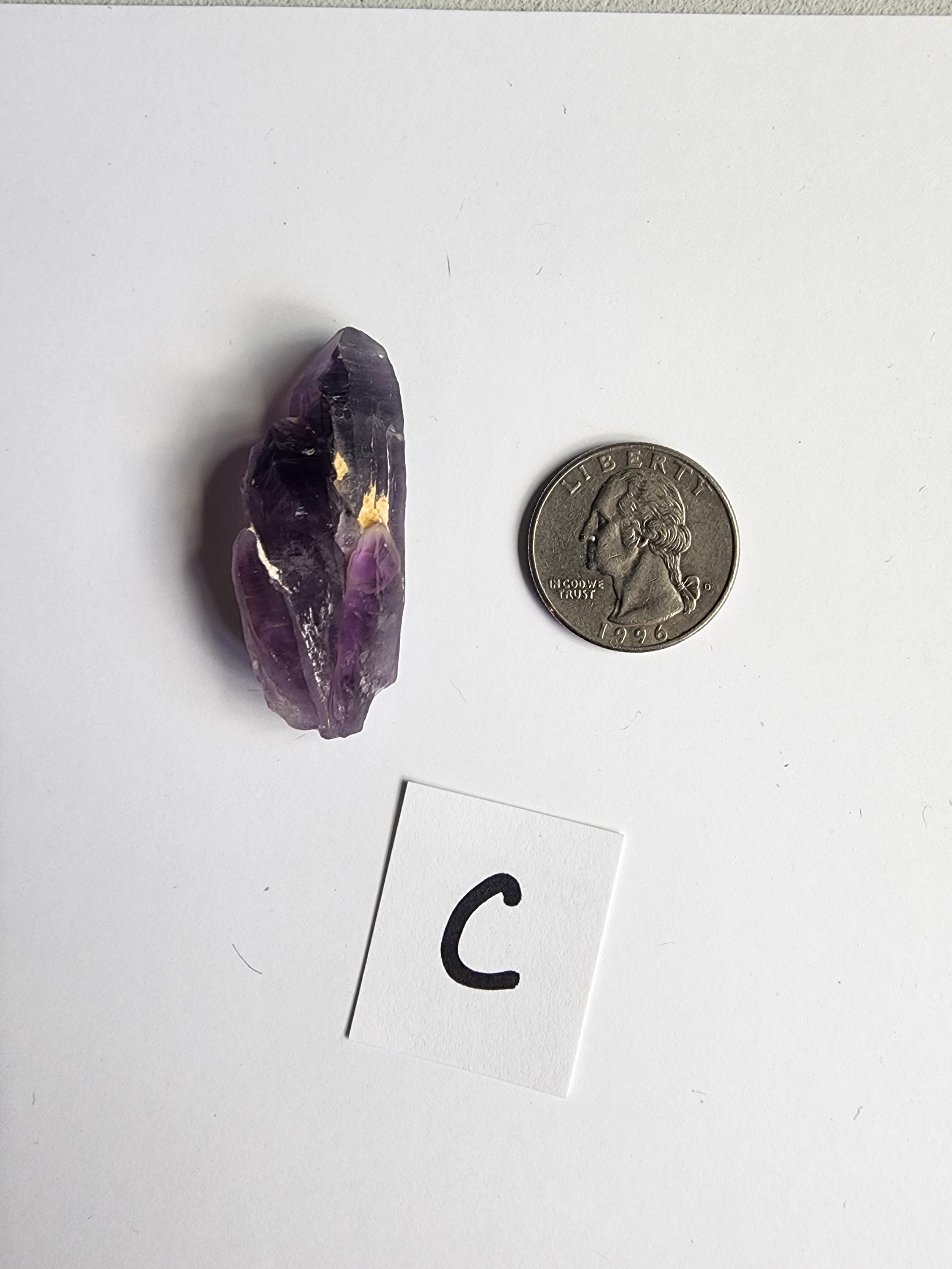 ナイジェリア、タラバ産のトゥトゥクリフスアメジスト - Etsy 日本