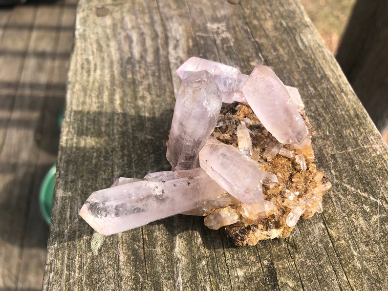 Vera Cruz Amethyst Crystal Cluster on Matrix from Mexico