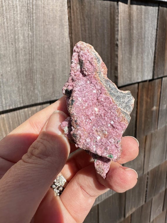 モロッコ産ピンクコバルトドロマイト結晶 - Etsy 日本