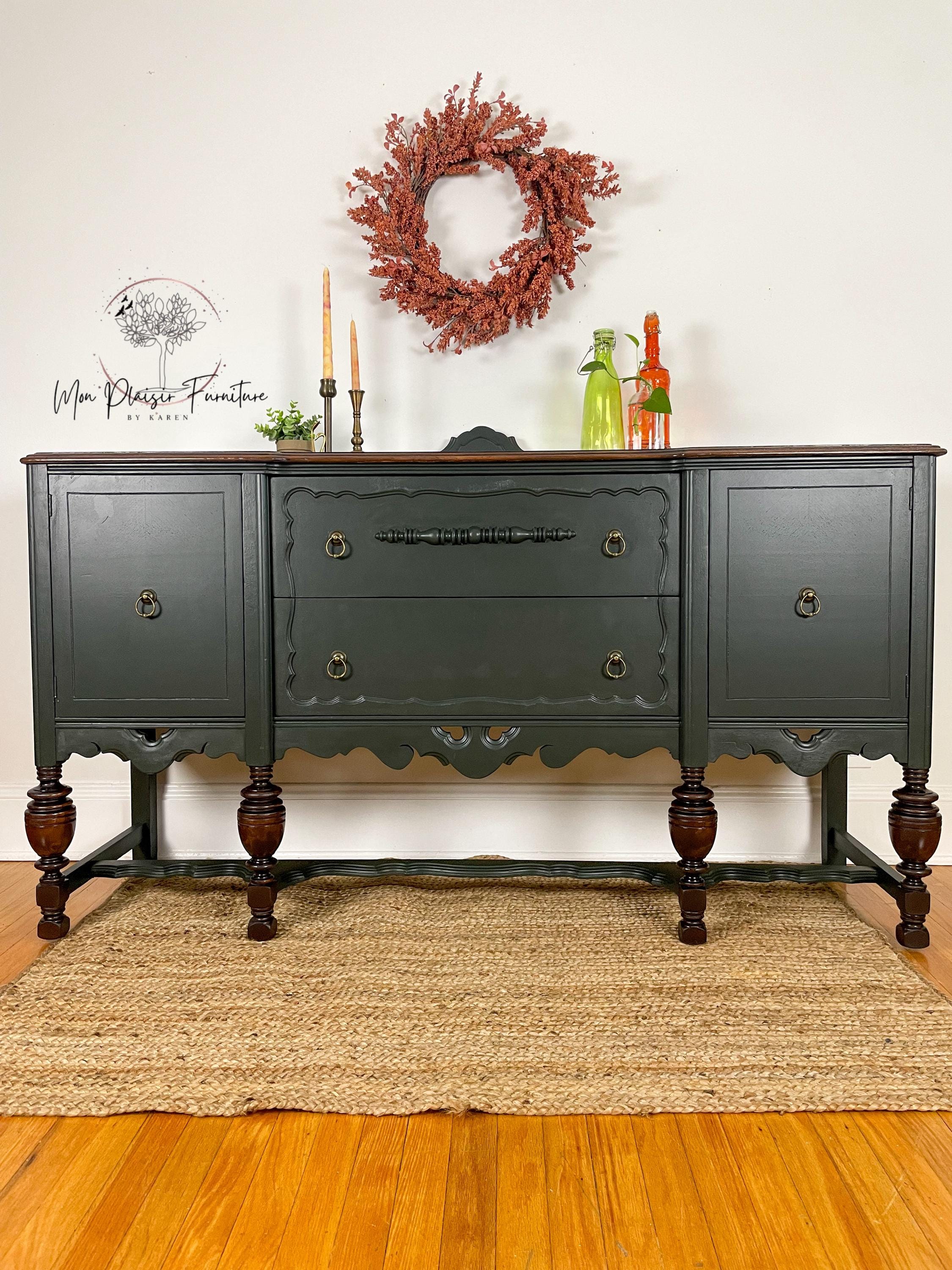 SOLD - Do Not Purchase - Jacobean Tudor Server Sideboard Buffet - Etsy