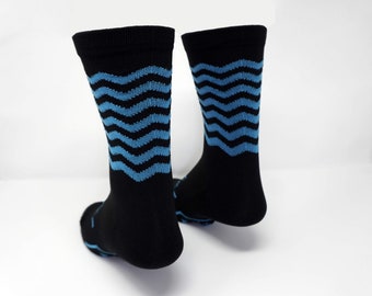 Blue Wave Socks