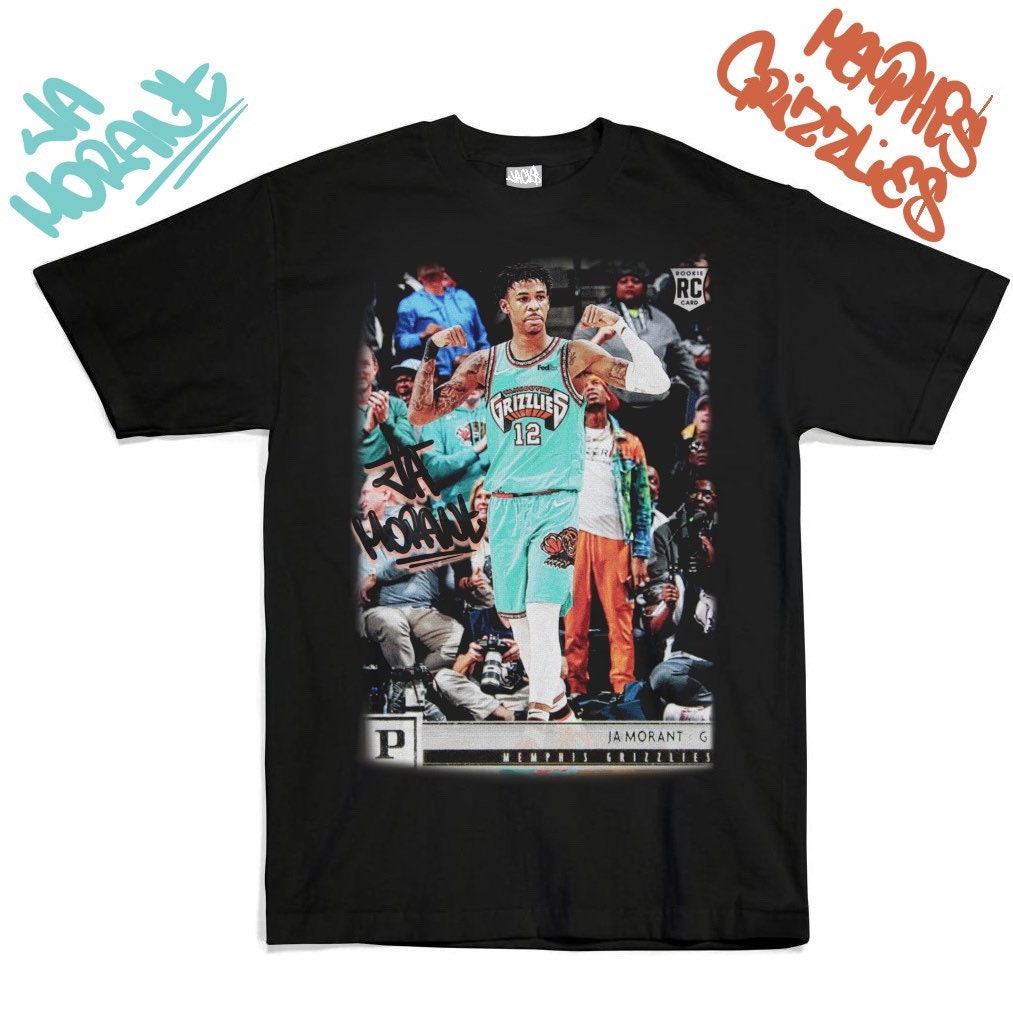 Discover Ja Morant Grizzlies Rookie Card T-Shirt