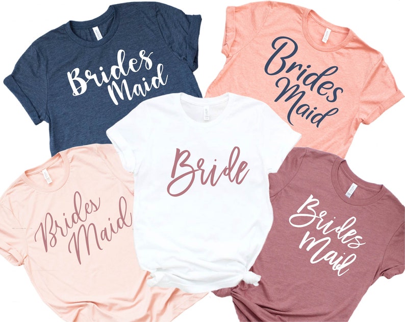 Popular personalizado despedida de soltera camisas malva damas de honor camiseta dama de honor equipo novia madre de la novia camisas novia bebé imagen 8