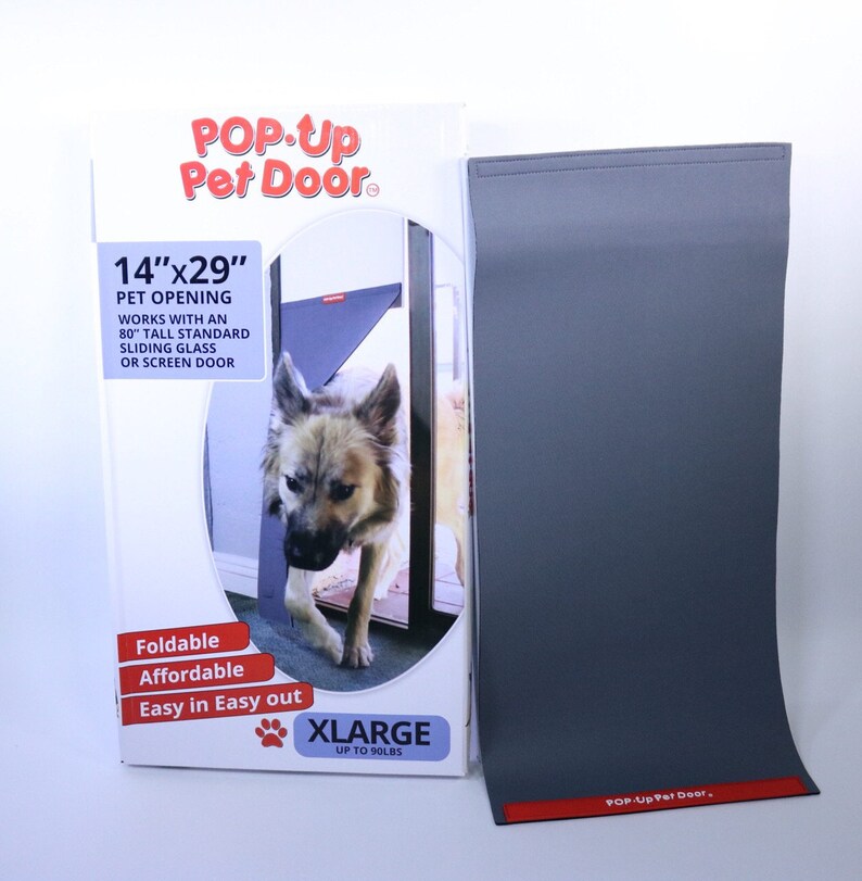 Pet Door Soft Neoprene Flaps for Pop up Pet Door Now Etsy