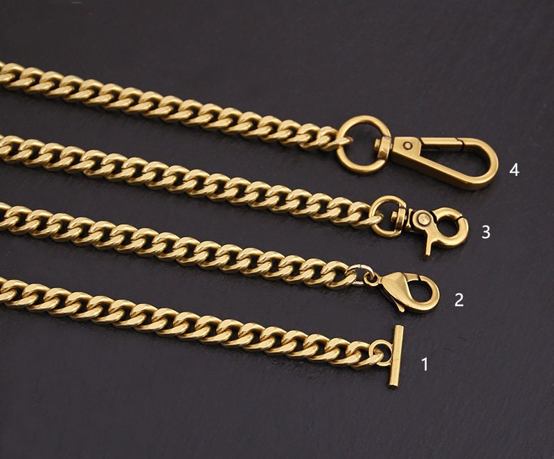 8mm Old Gold Copper High Quality Purse Chaincopper Metal - Etsy