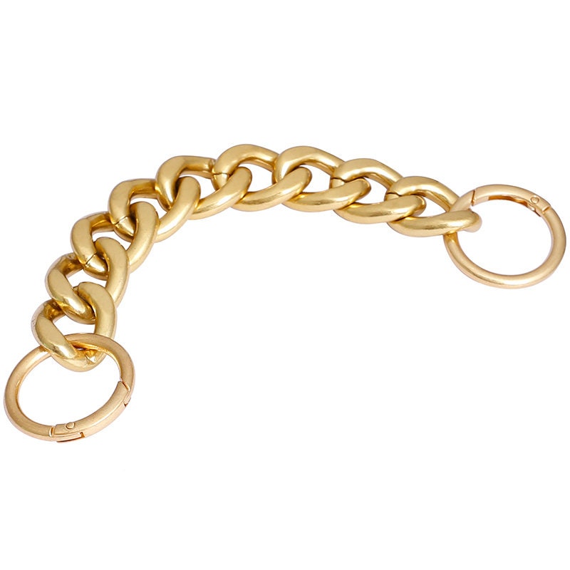 26mm Old Gold High Quality Purse Extension Chain Metal Etsy