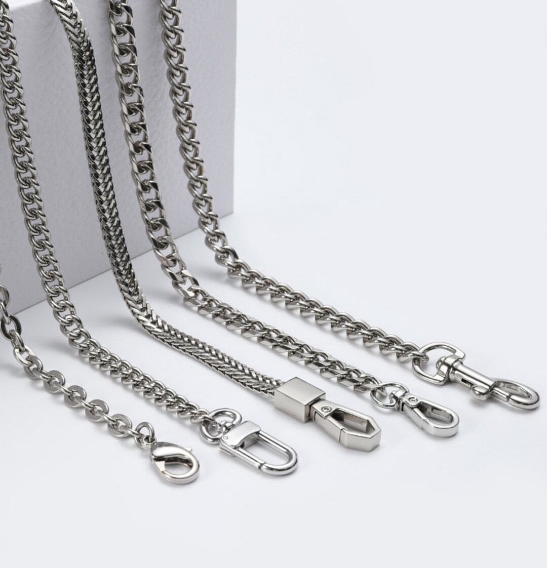 Silver High Quality Purse Chain Strap,alloy and Iron, Metal Shoulder  Handbag Strap,purse Replacement Chains,bag Accessories, JD-1920 