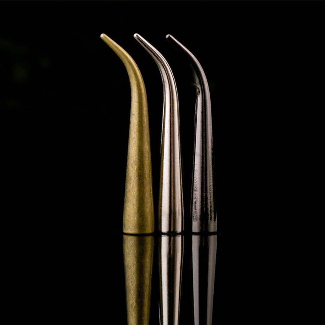 PACK of 5 Full Copper Curved Corner Rivets Studs Leather Studs Leather ...