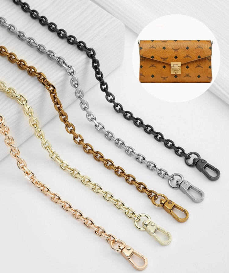 NanaStore2018 8mm High Quality Purse Chain Strap,Metal Shoulder Handbag Strap,Purse Replacement Chains,bag Accessories, JD-2325