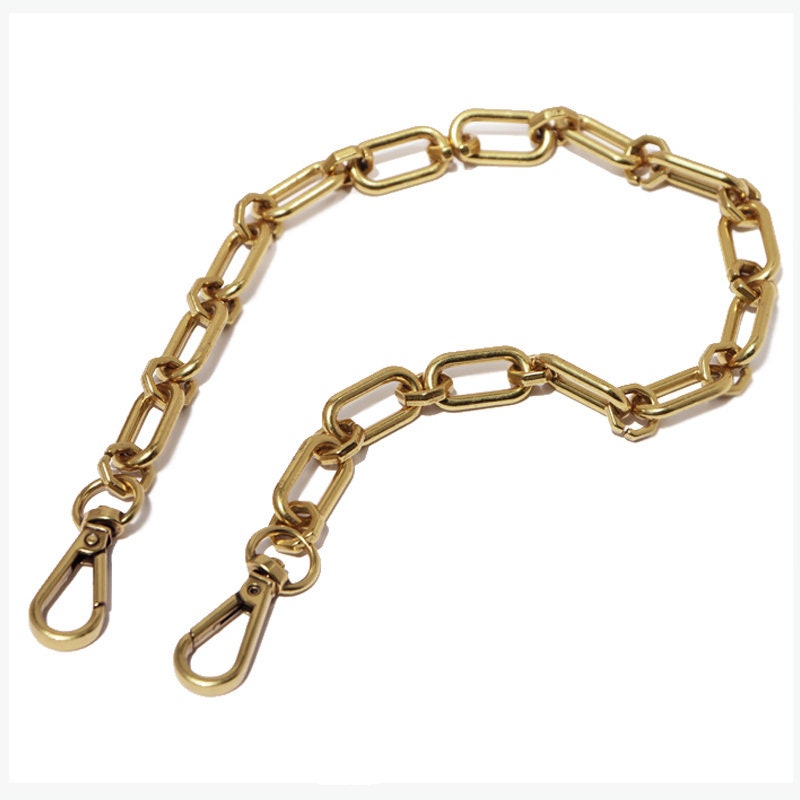 purse with metal chain