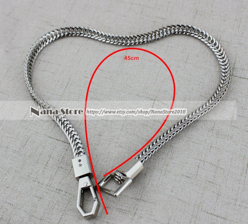 7MM Metal Shoulder Handbag Strap Replacement Handle Chain Metal Crossbody Bag Chain Strap,JD-876 High Quality Purse Chain