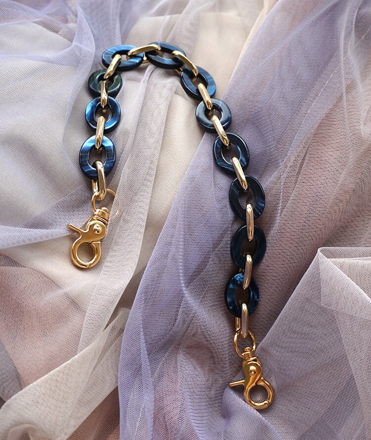 acrylic chain purse