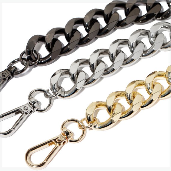 3 Color ,22mm High Quality Purse Chain Strap,alloy and Iron,metal Shoulder  Handbag Strap,purse Replacement Chains,bag Accessories, JD-1598 
