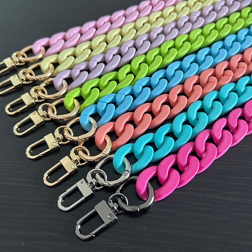 Acrylic High Quality Purse Chain Metal Shoulder Handbag - Etsy