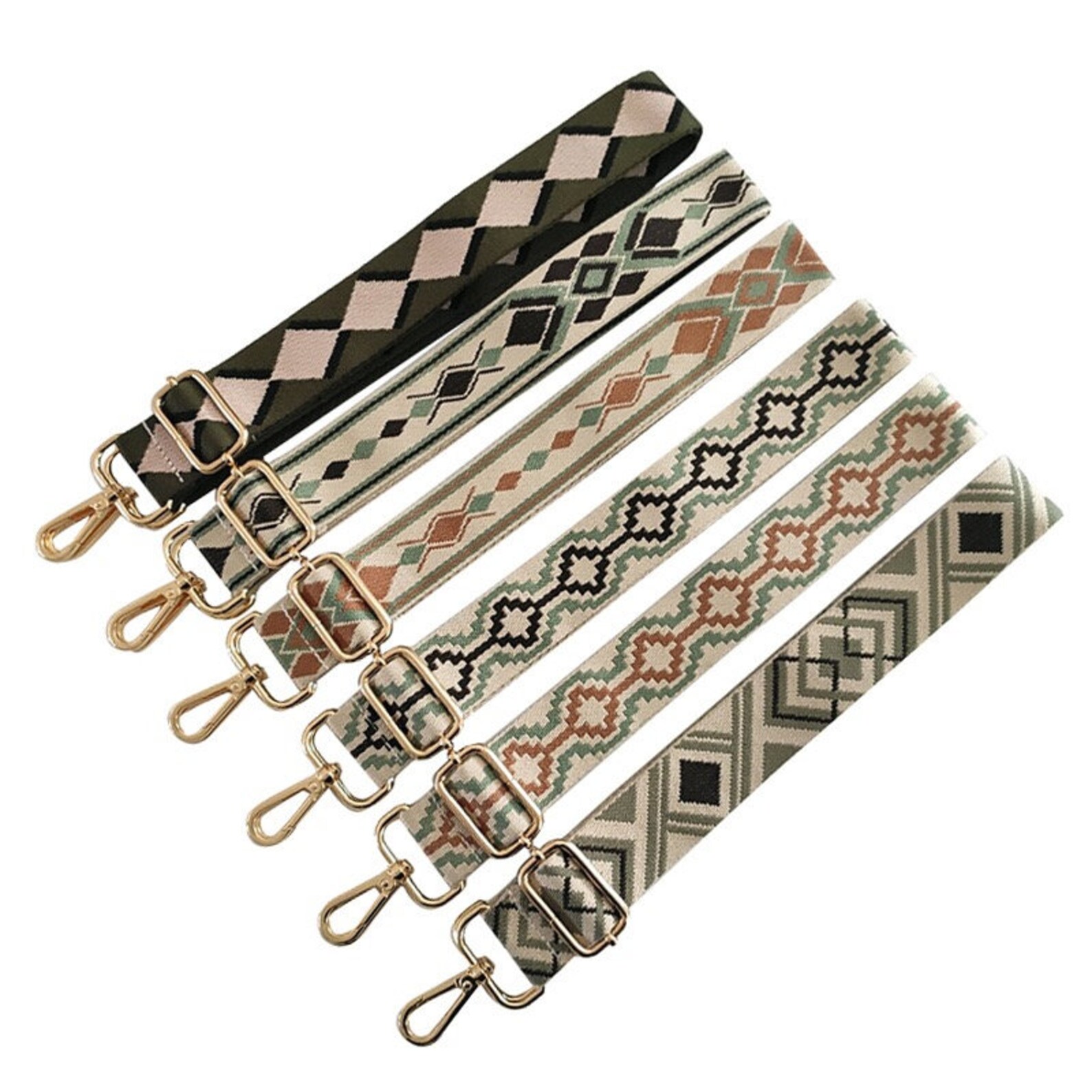 8color 3.8CM Canvas Bag Straphigh Quality Canvas Etsy