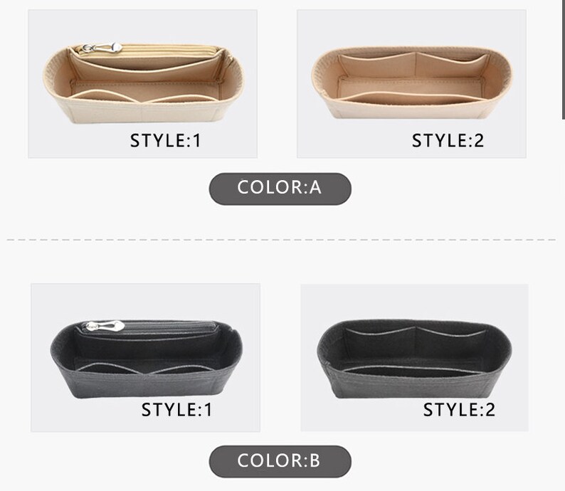 4 SizePurse Organizer Insert Fit Marmont Bag image 9