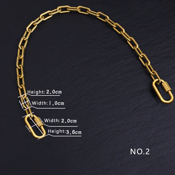 20mm Old Gold High Quality Purse Chain Strapalloy and Iron - Etsy