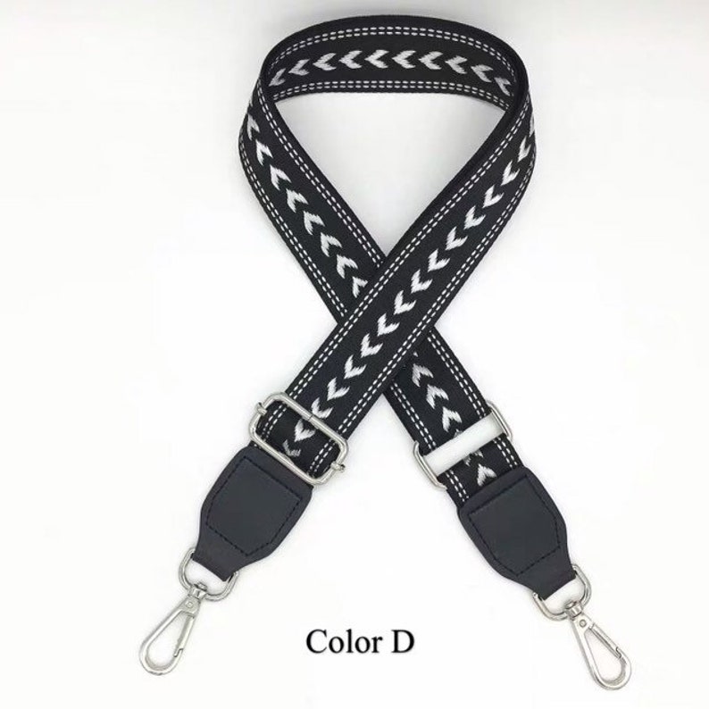 3.8CM Bohemia Embroidery Canvas Bag Straphigh Quality Canvas Etsy