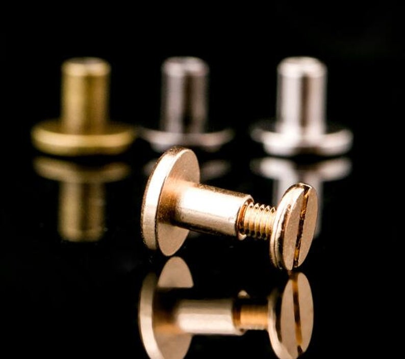 PACK of 20 Metal Spikes Bullet Rivets Studs Leather Studs Etsy