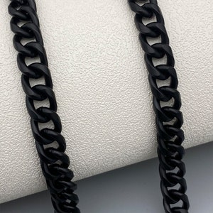 8mm Black High Quality Purse Chain Strap,Alloy and Iron,Metal Shoulder Handbag Strap,Purse Replacement Chains,bag accessories, JD-872 image 9