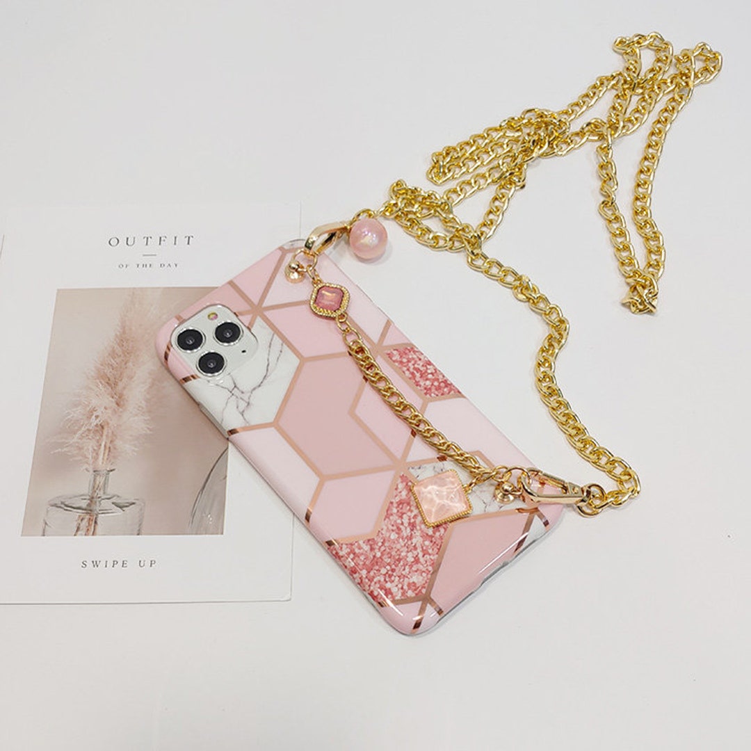 Apple iPhone Case With Chain Strap for iPhone 11 12 13 Pro Max Etsy