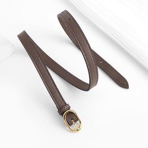 ValueBeltsPlus Adjustable Leather Strap Extenders Extensions for Bag Straps - 3 Lengths - 4 Widths Silver / Chocolate / 12 in. - 5/8 in.