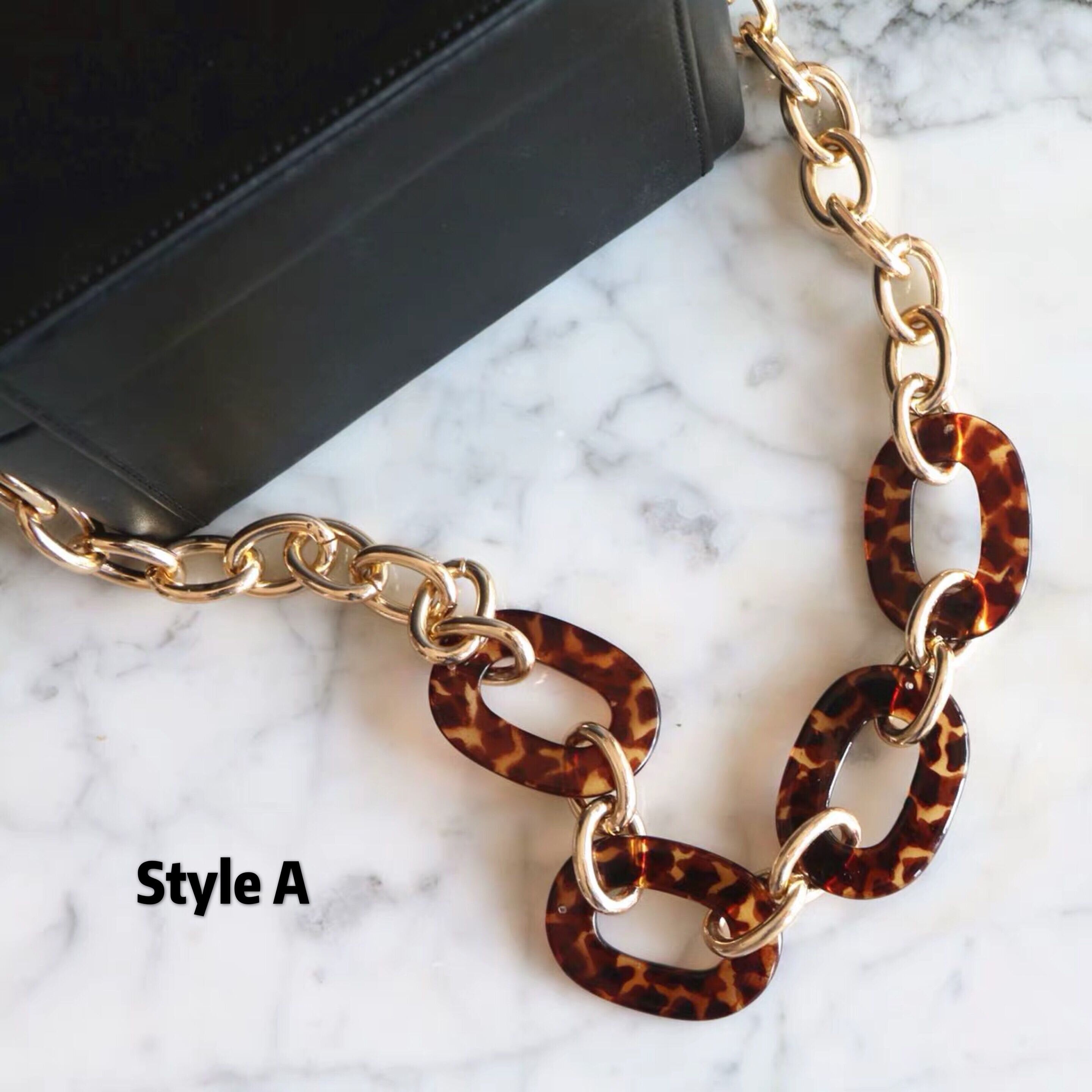 Acrylic High Quality Purse Chain Metal Shoulder Handbag Etsy