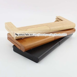 Wooden Handles for Bag, Handcraft Material for Handbag Making, MS-052