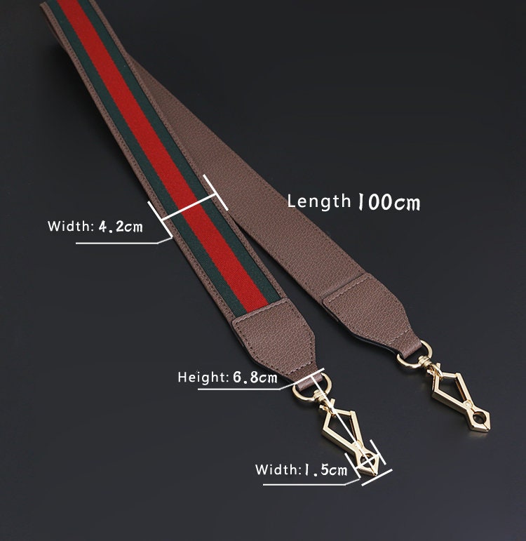 1 3/5 inch Canvas Leather Bag StrapHigh Quality Canvas Etsy