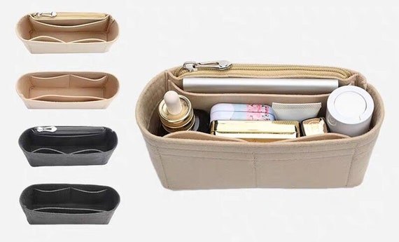  MISIXILE Felt Purse Organizer Insert for Handbags,Tote  Organizer Insert Fits Speedy Neverfull with Handles Keychain -beige,s :  Clothing, Shoes & Jewelry