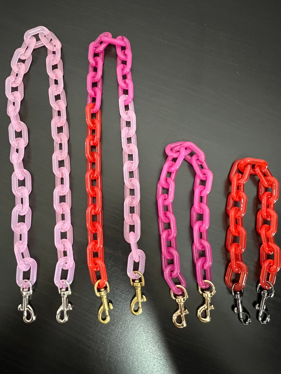 Purse Chain Jelly U-shape Acrylic High Quality Purse Chain,metal Shoulder Handbag ...