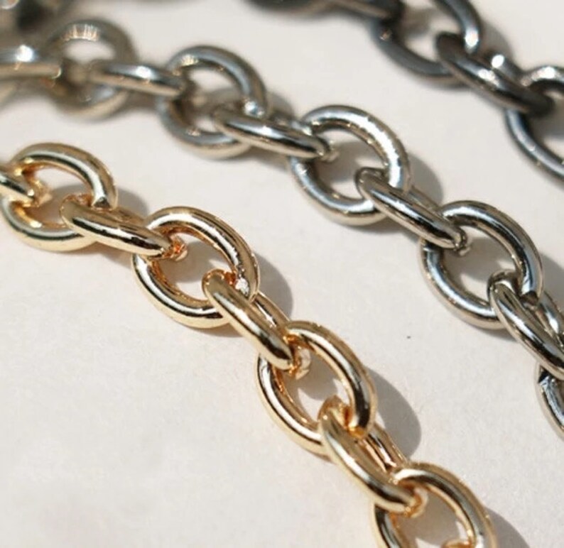 JD-1348 5mm High Quality Purse Chain Strap,Alloy and Iron,Metal Shoulder Handbag Strap,Purse Replacement Chains,bag accessories