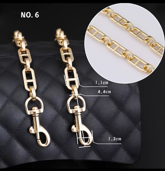 13mm Old Gold High Quality Purse Extension Chain, Metal Shoulder Extension  Handbag Strap,bag Strap, Bag Accessories, JD-1850 