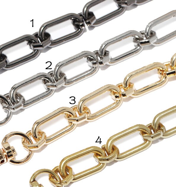 purse with metal chain