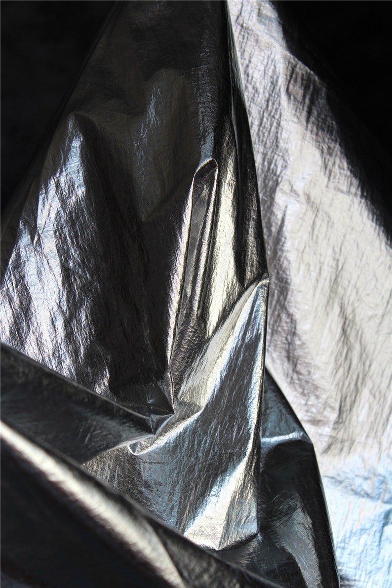 1/2 Yard Metallic Soft Synthetic Leather Fabric Faux PU | Etsy
