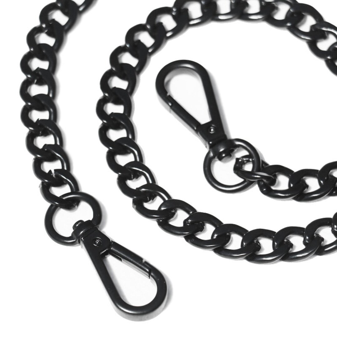 12mm Matte Black High Quality Purse Chain Strapalloy and - Etsy