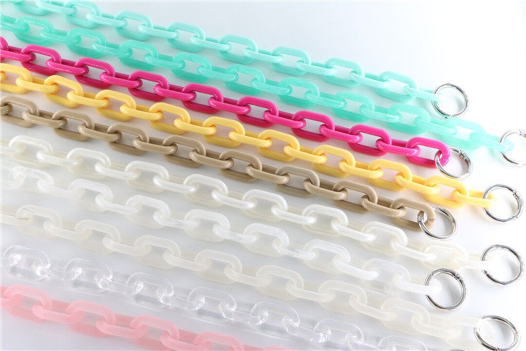 1 Inch Acrylic High Quality Purse Chain Metal Shoulder - Etsy