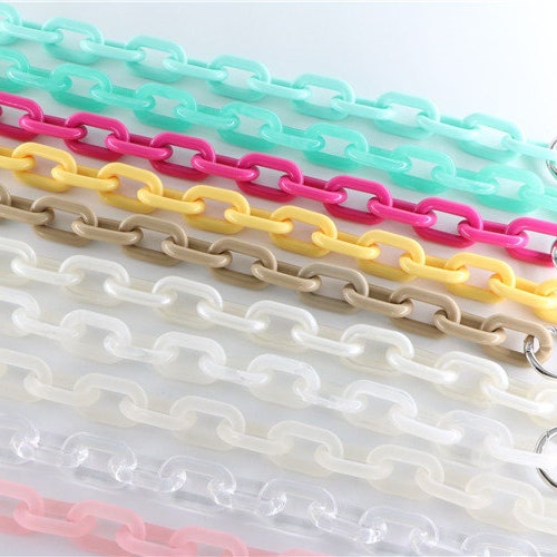17MM Rainbow High Quality Purse Chain Metal Shoulder Handbag Etsy