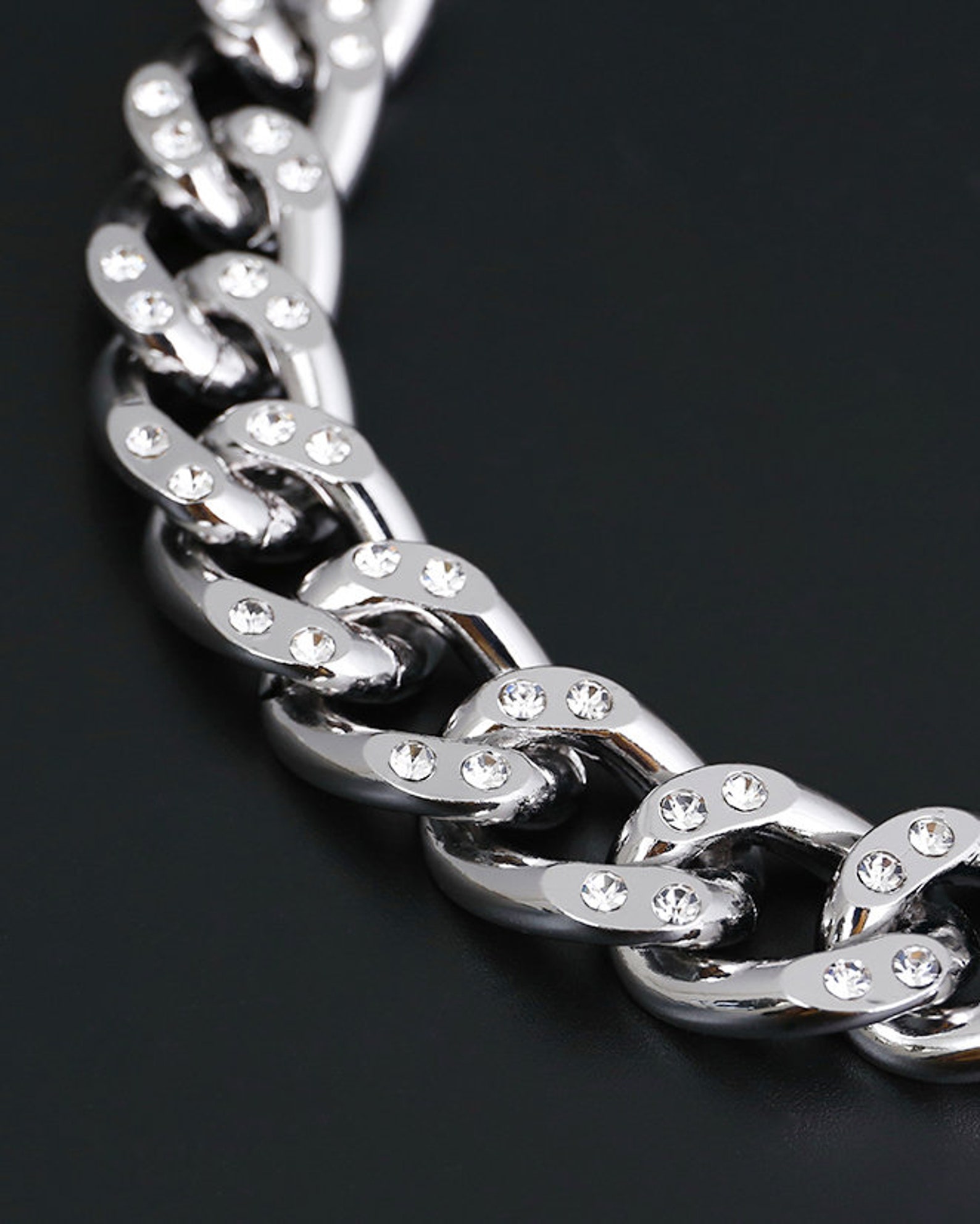 18mm Silver High Quality Purse Chain Strapaluminum Etsy
