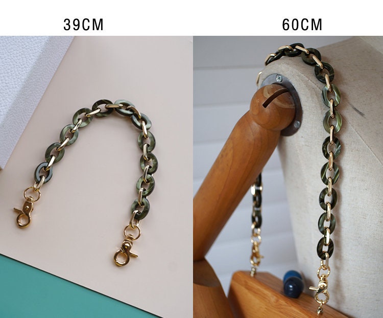 Acrylic High Quality Purse Chain, Metal Shoulder Handbag Strap, Replacement  Handle Chain, Metal Crossbody Bag Chain Strap ,LD-988 