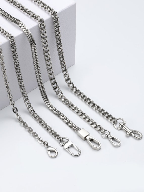 Silver High Quality Purse Chain Strap,alloy and Iron, Metal Shoulder  Handbag Strap,purse Replacement Chains,bag Accessories, JD-2464 