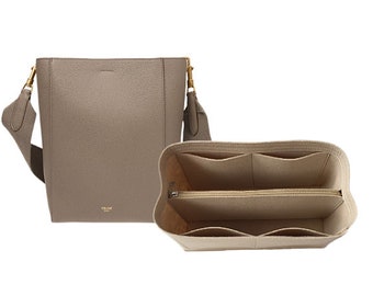 2 Size,Purse Organizer Insert Fit "Sangle Bag" Pouch Handbag Shaper Premium Felt,Bag Shaper,Bag Liner, JD-1830