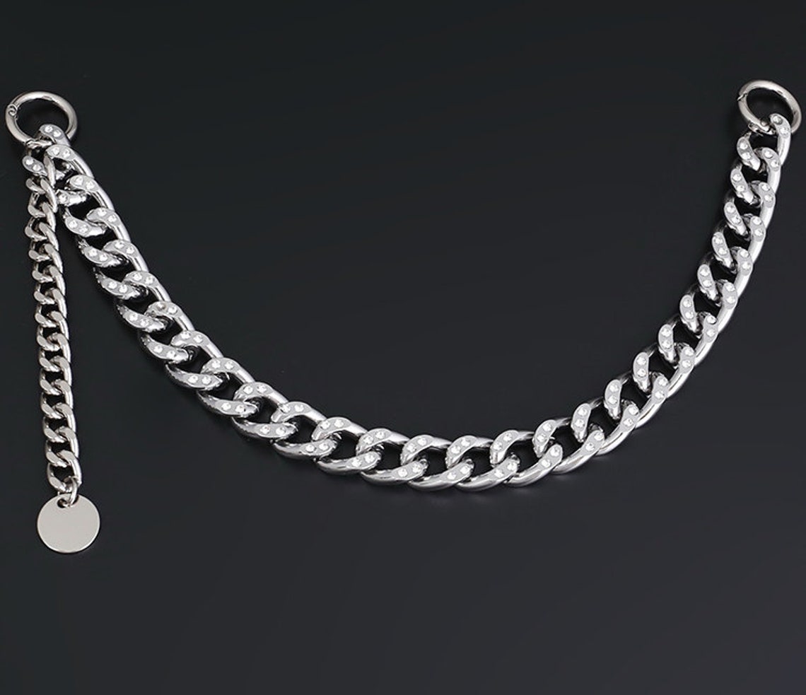 18mm Silver High Quality Purse Chain Strapaluminum Etsy