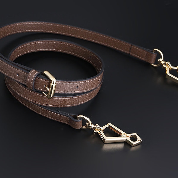 Envoltura de cuero de alta calidad, correa de cuero para bolso de hombro, asa de repuesto, accesorios para bolsos, JD-1722