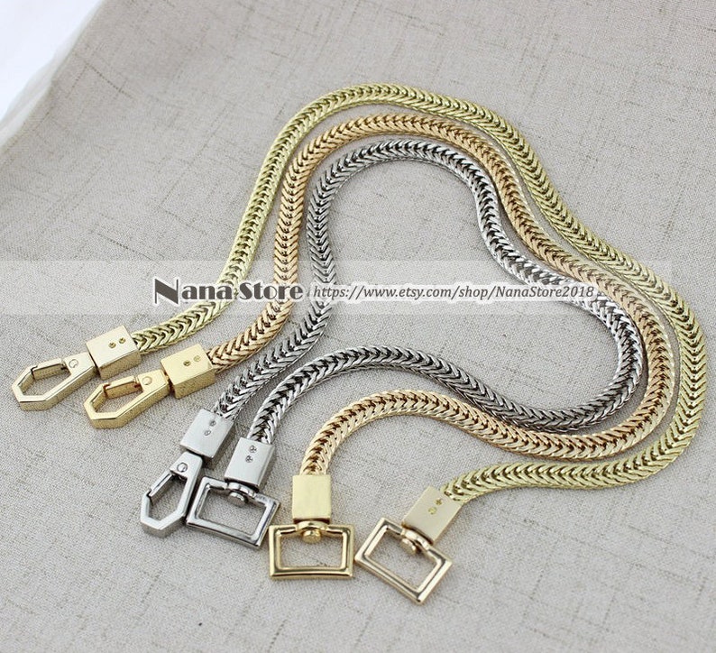 7MM Metal Shoulder Handbag Strap Replacement Handle Chain Metal Crossbody Bag Chain Strap,JD-876 High Quality Purse Chain